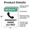 Signmission Safety Culture Sign, 7 in Width, Vinyl Decal, Rectangle OS-2PACK-EM-D-710-V-10461 - alternate 4